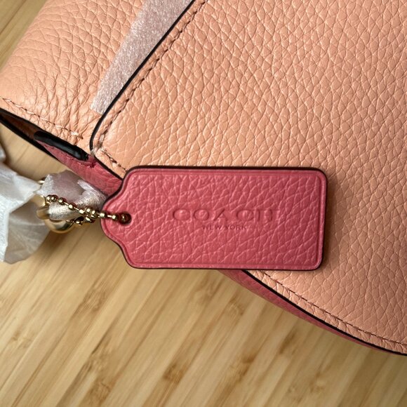 NWT Coach Georgie Saddle Bag Crossbody - Picture 5 of 9